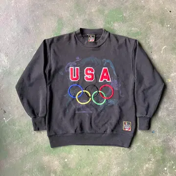 90s J.C.Penney 올림픽 USA 팀 맨투맨