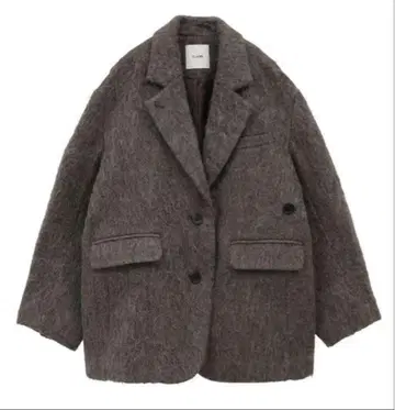 CLANE MIX SHAGGY OVER TAILORED JACKET