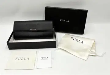 FURLA 훌라 지갑 블랙 박스 포함