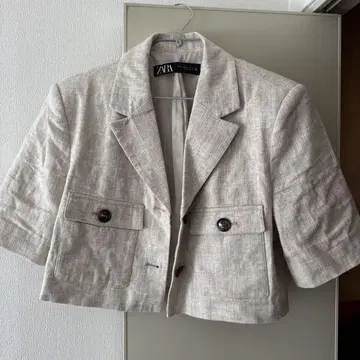 ZARA 베이지 테일러드 자켓 M