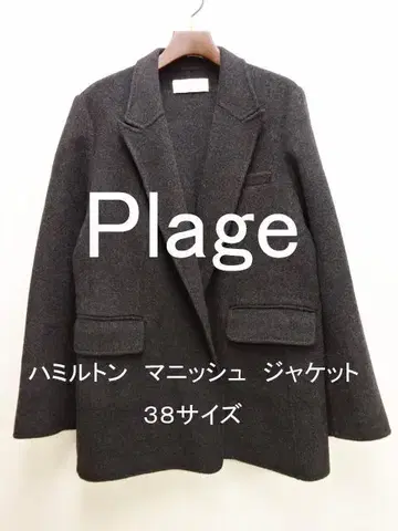 Plage [새상품급] 해밀턴 마니쉬 자켓 38 M사이즈 그레이A