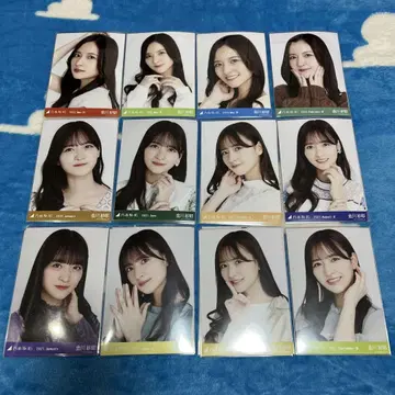노기자카46 카나카와 사야 브로마이드 묶음 판매 컴프 11thBD 가디건