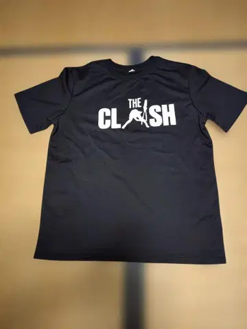 THE CLASH 로고 T셔츠 블랙 S