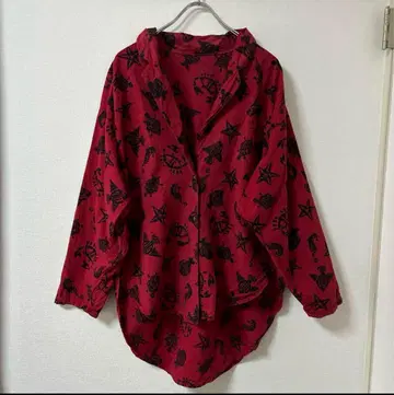 진귀한 핸드메이드 하나뿐인 바다 동물 미국 빈티지 의류 미국 수입