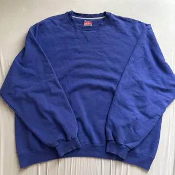 Champion XL 네이비 크루넥 맨투맨