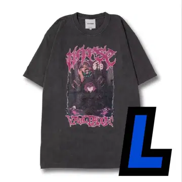 L VAULTROOM nqrse DEVIL TEE / CHARCOAL