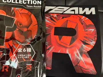 포켓몬 센터 Team rocket 로켓단 T셔츠 M 사이즈 라따