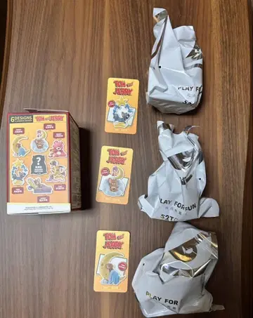 톰과 제리 52toys 피규어