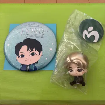 FJORD ANNIVERSARY LIVE 캔뱃지 및 제일복권 피규어 세트