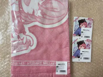 DMM 스크래치 사사키 사키 머플러 타월 사진풍 카드