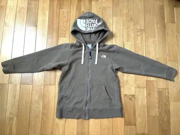 [새상품급] THE NORTH FACE 브라운 풀 집업 후드티