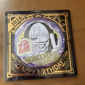 ONE PIECE 돈키호테 로시난테 캔뱃지
