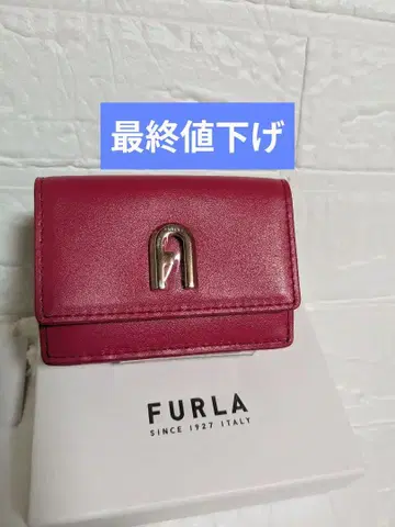 [미사용 새상품] 훌라 3단 폴더형 지갑 핑크