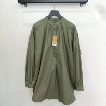 새상품 Nigel Cabourn 나이젤카본 개더 블라우스