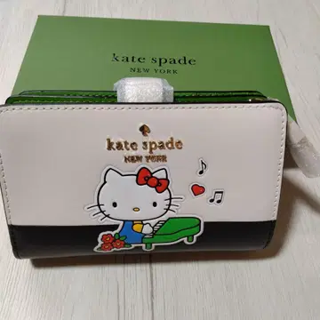 케이트 스페이드 헬로키티 접이식 지갑