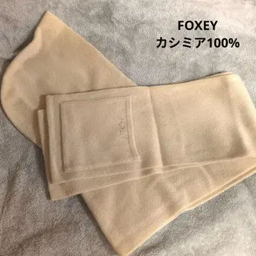 폭시 캐시미어 머플러 후드 포켓 부착