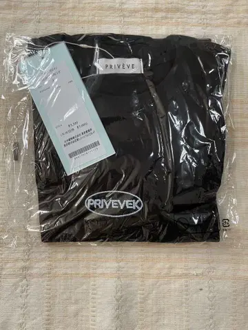 PRIVEVE x 카렌 셔츠 블랙 블루