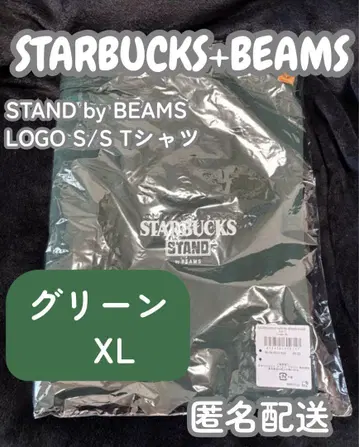 [ 미개봉 새상품 ] 스타벅스 STAND by 빔즈 그린 XL S/S