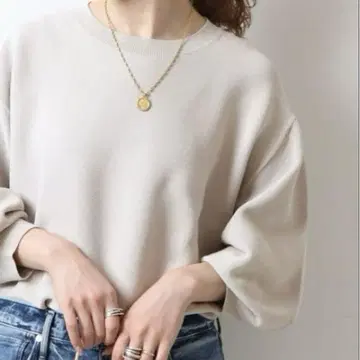 Spick & Span 스트레치 볼륨 슬리브 풀오버