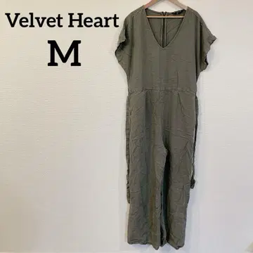 레어 Velvet Heart [ M ] 올리브 살로펫 그린 오버