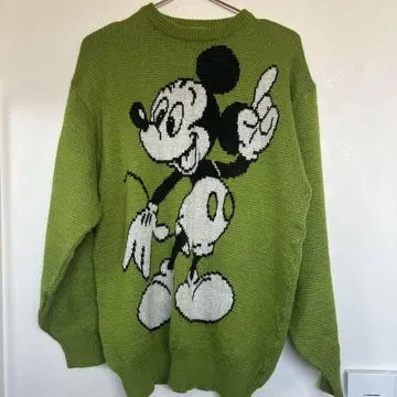 구제 의류 90s 디즈니 미키 스웨터