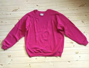 Hanes L 사이즈 핑크 크루넥 맨투맨