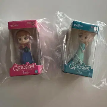 Qposket 큐포스켓 안나 엘사 미니어처 컬렉션