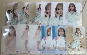 =LOVE 이코러브 모로하시 사나 친필 브로마이드 묶음 판매