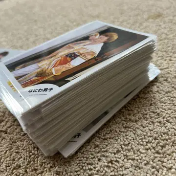 나니와단시 후지와라 죠이치로 공식 사진 143장 묶음 판매