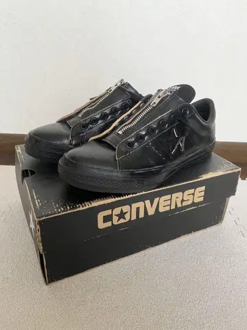 CONVERSE ONE STAR Z Schott 블랙 27.5