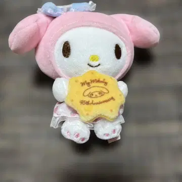 마이멜로디 딸기 케이크 므뉴 미사용 새상품 봉제 인형 마스코트