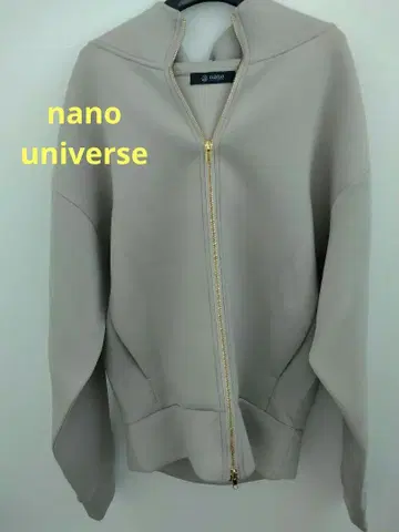 nano universe 테크 종이상자 더블 지퍼 BIG 후드티
