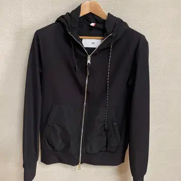 PMDS 블랙 풀 지퍼 후디 셋업