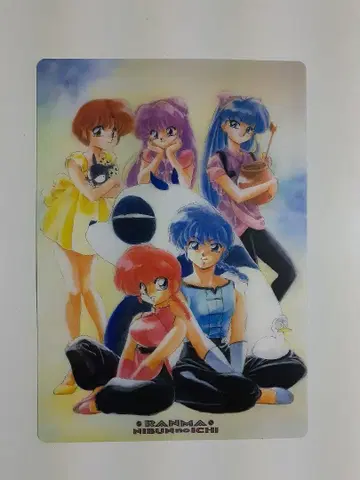 란마 1/2 다카하시 루미코 애니메이션 캐릭터 굿즈 A4 사이즈