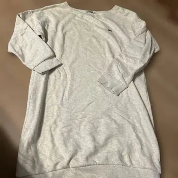 LACOSTE 그레이 트레이닝복 긴팔 원피스 기장