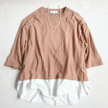 시즌리즈 시즌 시마무라 레이어드 티셔츠 레이어드 스타일 T셔츠 M