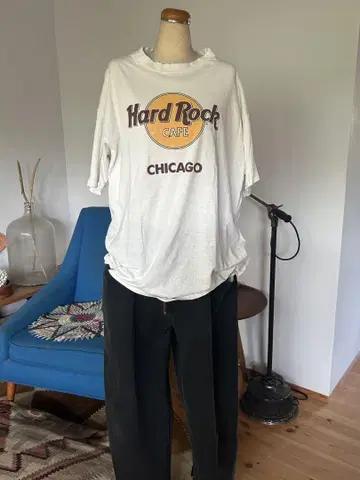 빈티지 Hard Rock Cafe 시카고 헤인즈 바디