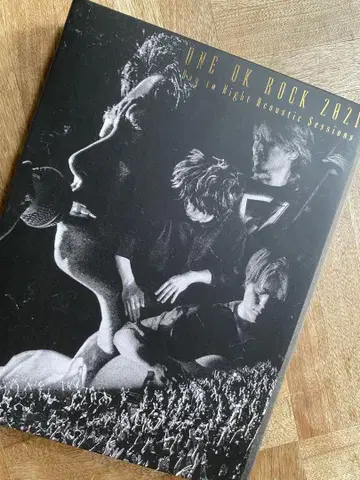 ONE OK ROCK 2021 어쿠스틱 세션 DVD 깨끗합니다