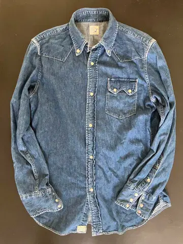 오어슬로우 orSlow 데님 셔츠 버튼 다운