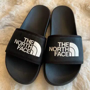 THE NORTH FACE 블랙 슬라이드 샌들 7