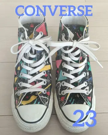 Converse All Star 컬러풀 하이컷 스니커즈