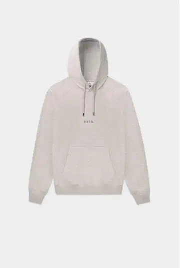 LOGO HOODIE-LT GREY MELANGE