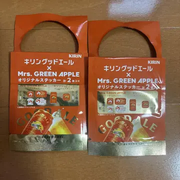 KIRIN x Mrs. GREEN APPLE 스티커 세트