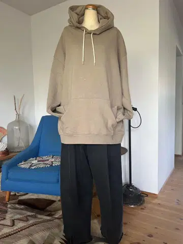 FRUIT OF THE LOOM HEAVY XL 베이지 후드티
