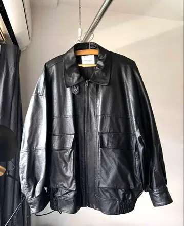 블랙 가죽 자켓 FREAK'S STORE