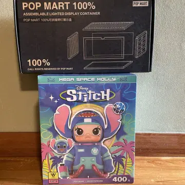 POP MART 메가 컬렉션 400% 스페이스 모리 스티치