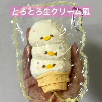 [ 레어 상품 ] 생크림풍 오리 아이스 스퀴즈 kikisquishy