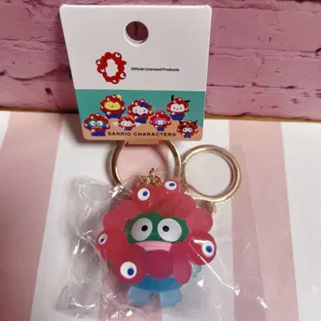 오사카 만박 산리오 변신 키링 클리어 한교동