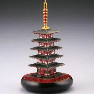 카이요도 오층탑 일본 기념품 전통 문화 컬렉션 카이요도 가챠