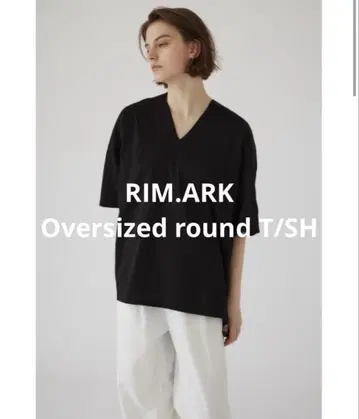 RIM.ARK / Oversized round T/SH